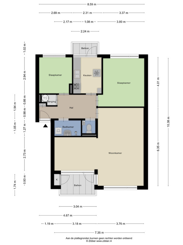 Appartement te koop: Strausslaan 30, Groningen
