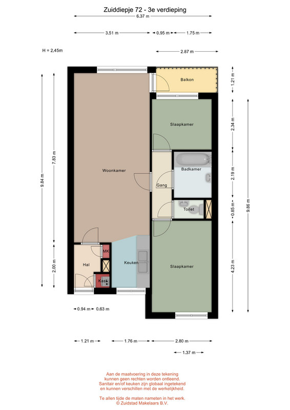 Appartement te koop: Zuiddiepje 72, Rotterdam