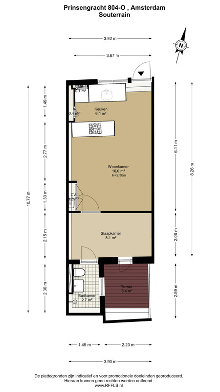 Appartement te koop: Prinsengracht 804O, Amsterdam