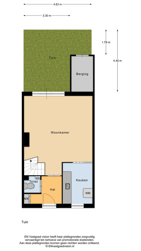 Tussenwoning te koop: Menschikoffstraat 68, Zaandam