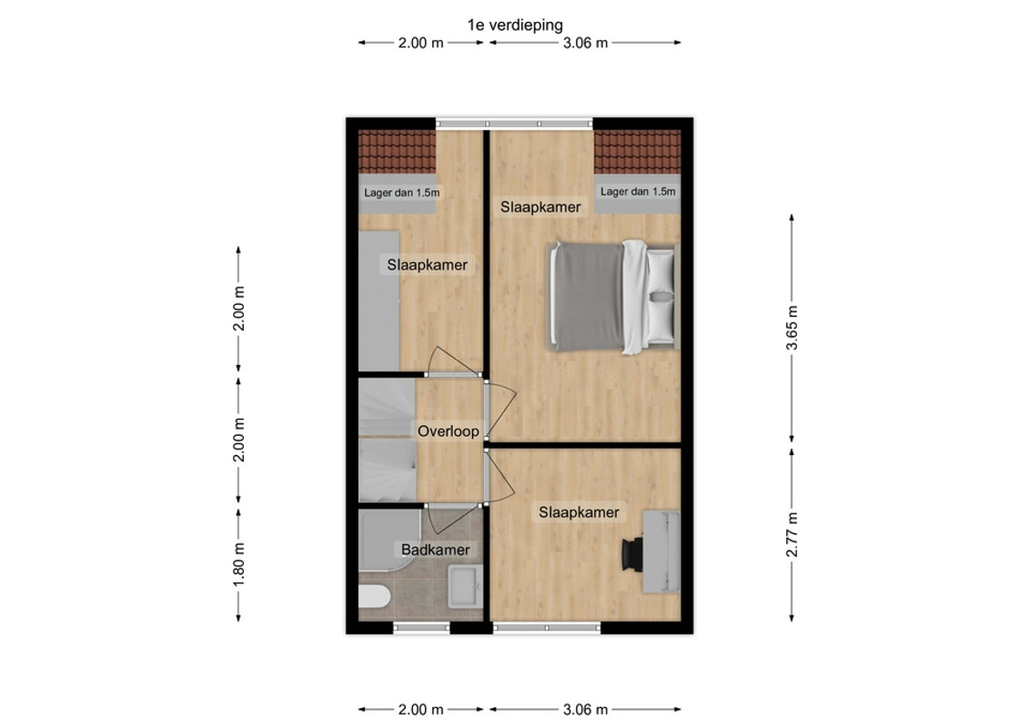 Tussenwoning te koop: Kievit 60, Sprang-Capelle