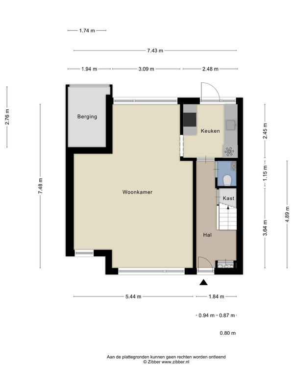 Hoekwoning te koop: Cimbaalstraat 1, Arkel