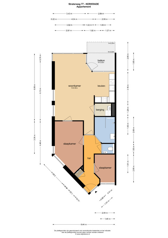 Appartement te koop: Straterweg 77, Kerkrade