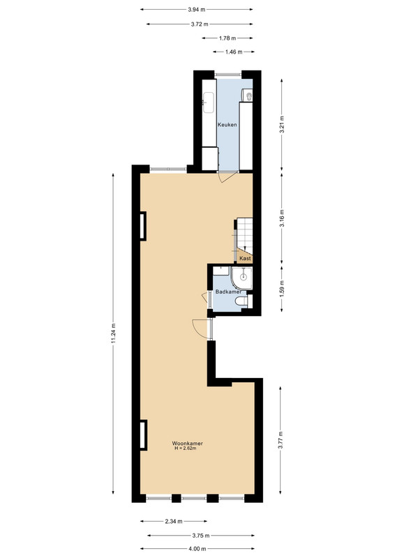 Appartement te koop: Van Oldenbarneveldtstraat 96-3, Amsterdam