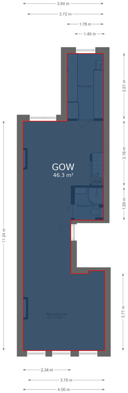 Appartement te koop: Van Oldenbarneveldtstraat 96-3, Amsterdam