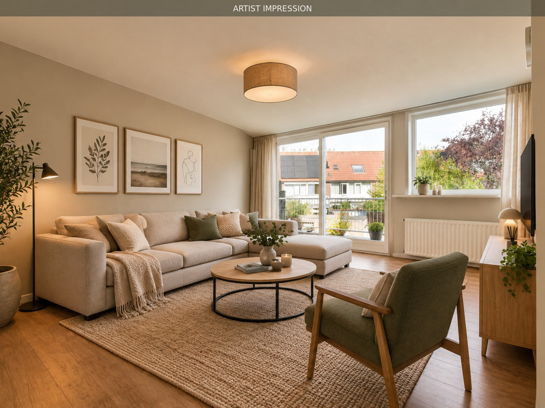 Appartement te koop: Luchtmansplein 18, Leiden