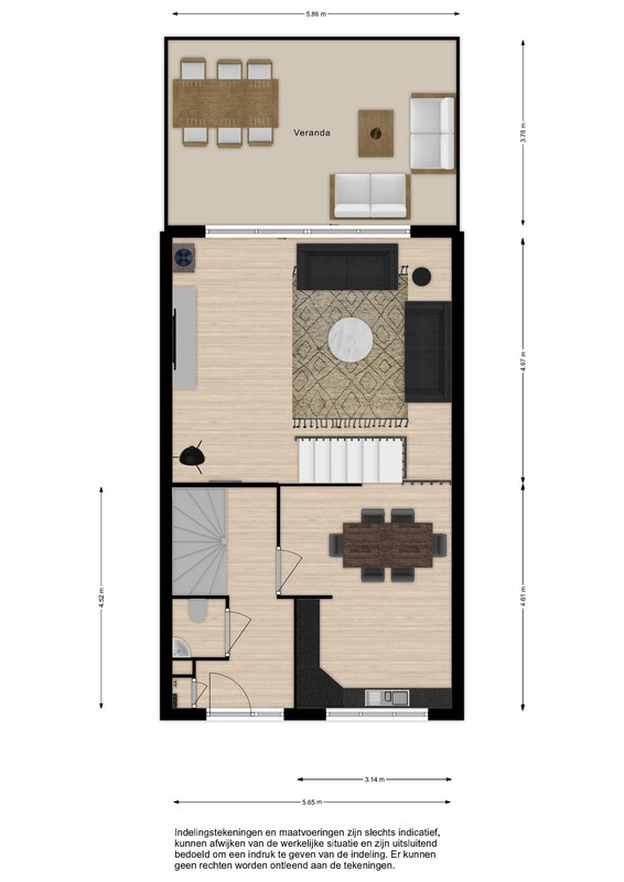 Tussenwoning te koop: Portus 7, Poortugaal