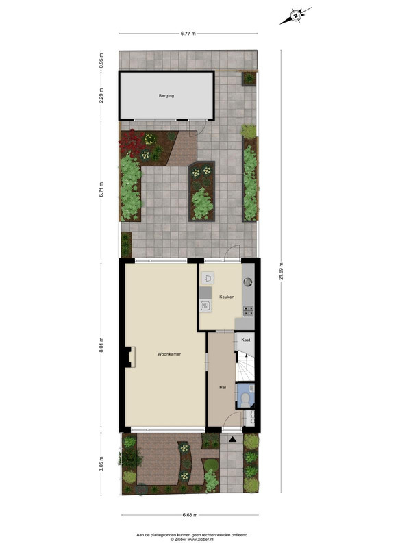 Tussenwoning te koop: Noordhoevelaan 15, Dordrecht