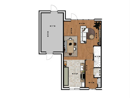 Twee-onder-een kapwoning 