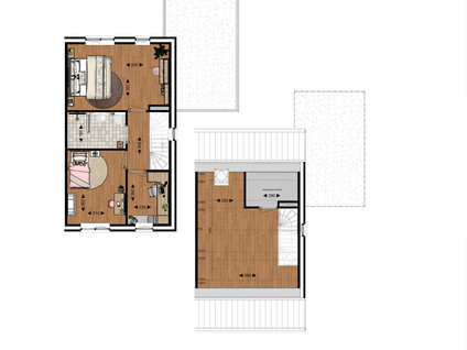 Twee-onder-een kapwoning 