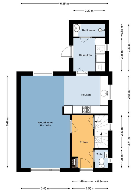 Hoekwoning te koop: Molenstraat 59, Mill