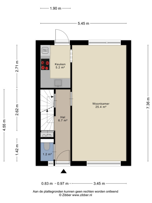 Tussenwoning te koop: St.Carolusstraat 5, Herkenbosch