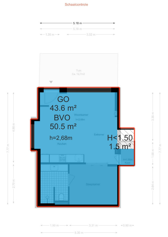 Appartement te koop: Roomburgerlaan 18B, Leiden