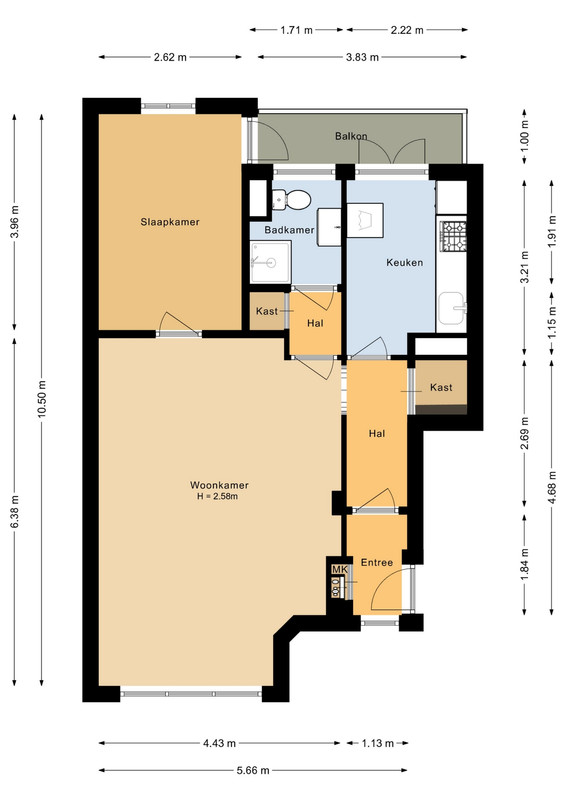 Appartement te koop: Jozef Israëlskade 2B, Amsterdam