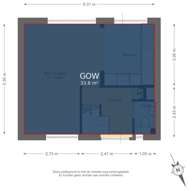 Tussenwoning te koop: Sint Maartensweg 14, Sint Maartensvlotbrug