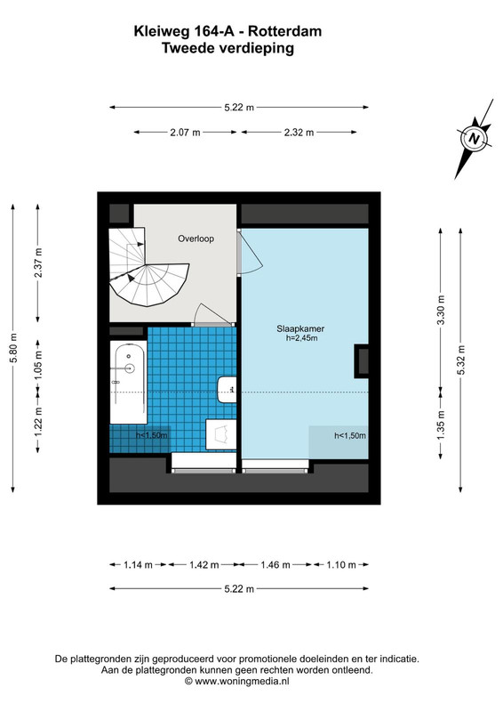 Appartement te koop: Kleiweg 164A, Rotterdam