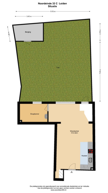 Appartement te koop: Noordeinde 32C, Leiden
