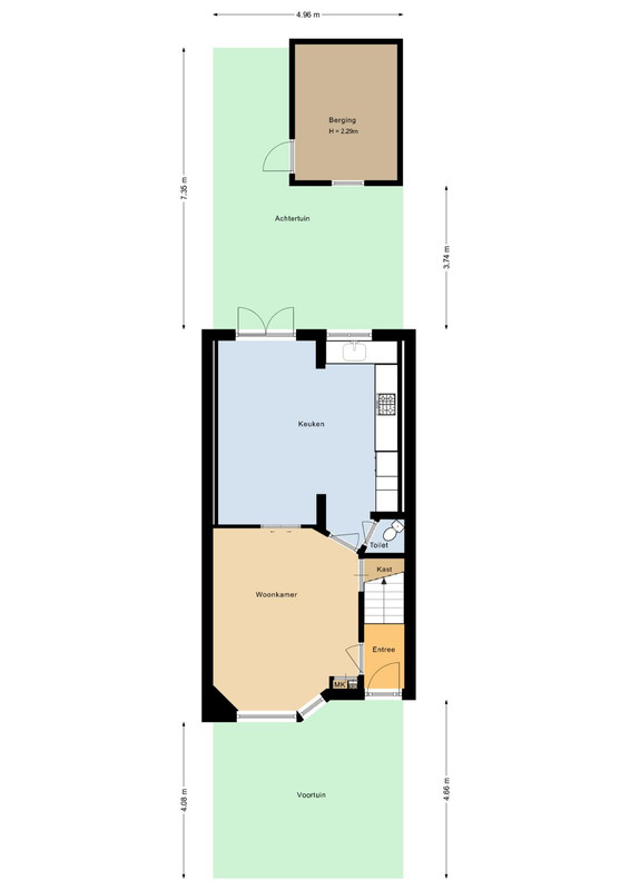 Tussenwoning te koop: Egbert de Grootstraat 30, Noordwijk