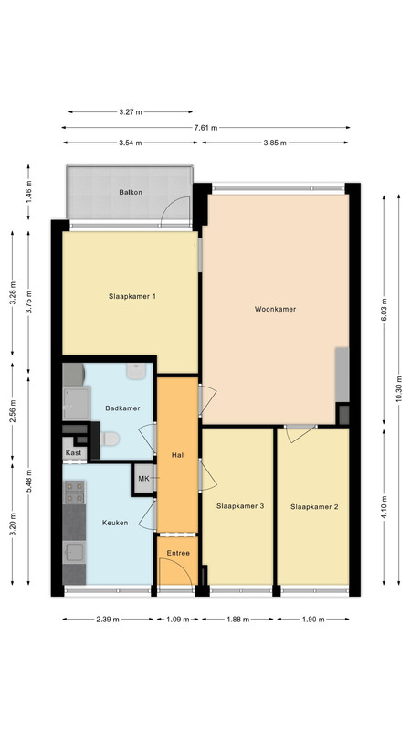 Appartement te koop: Tobias Asserlaan 135, Tilburg