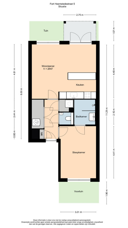 Appartement te koop: Fort Heemstedestraat 5, Weesp