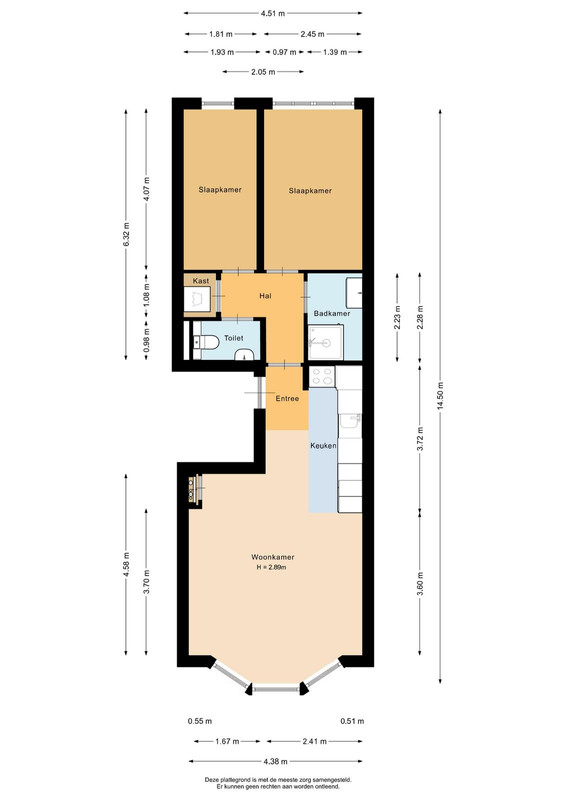 Appartement te koop: Vierambachtsstraat 58A01, Rotterdam