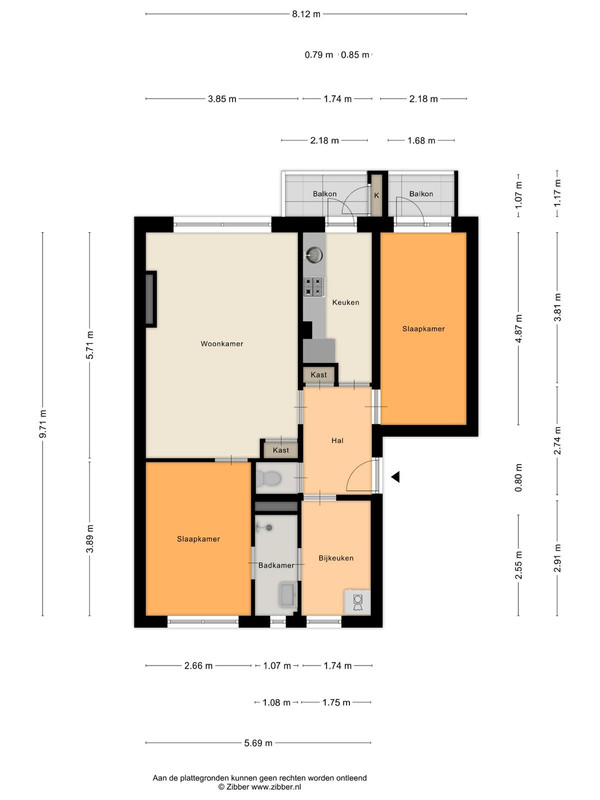 Appartement te koop: Burgemeester van de Mortelplein 10, Tilburg
