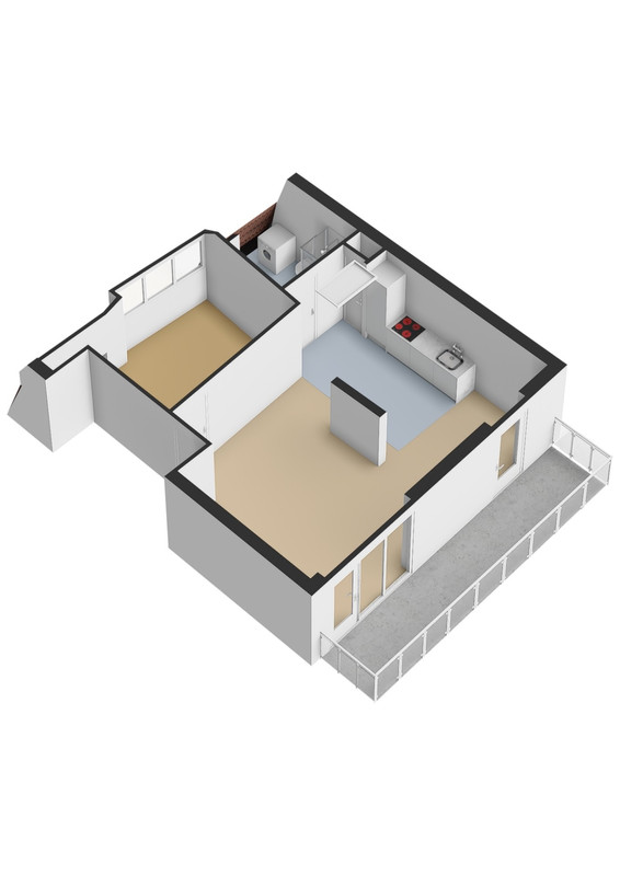 Appartement te koop: Voorstraat 56B, Woerden