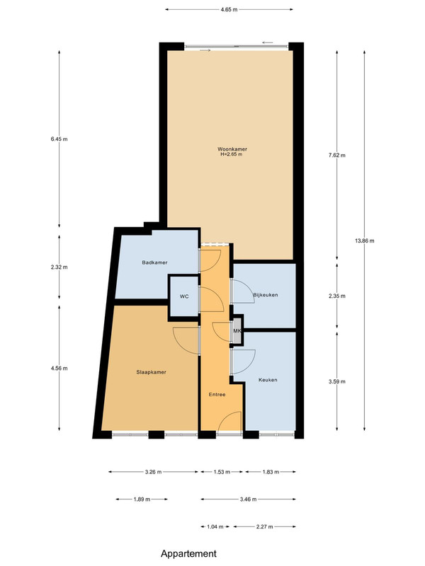 Appartement te koop: Kaaistraat 7B, Yerseke