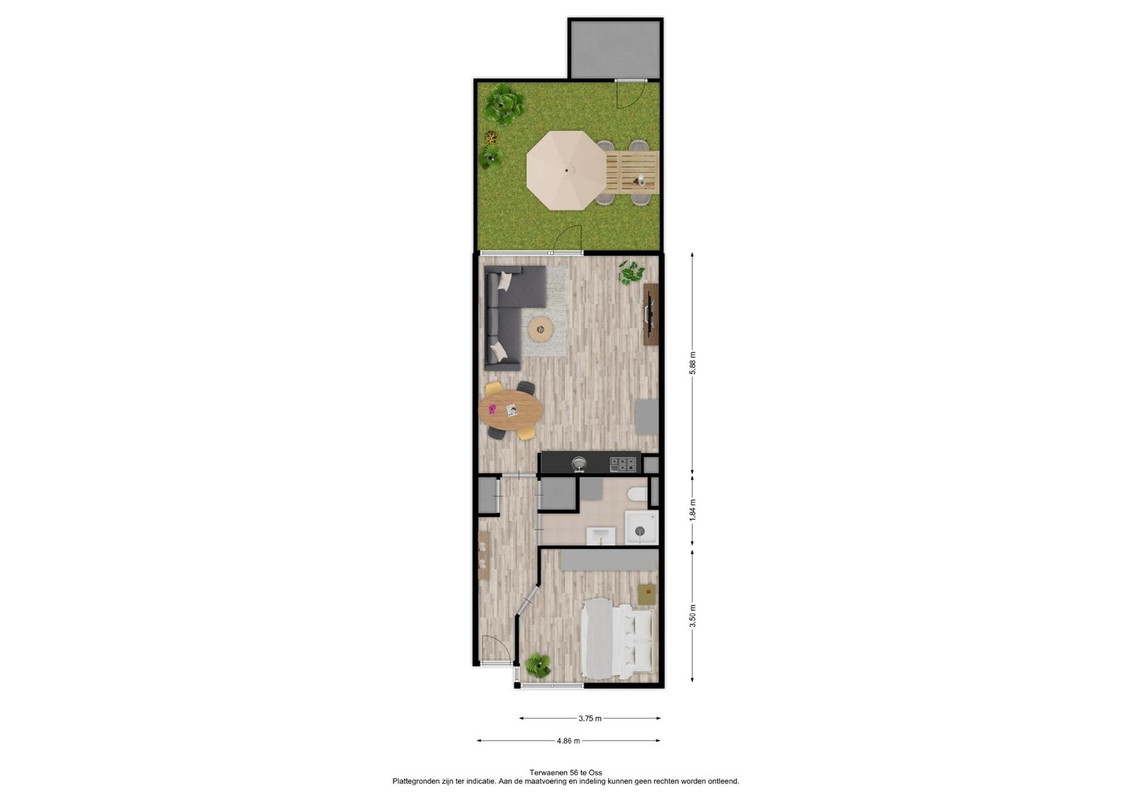 Appartement te koop: Terwaenen 56, Oss