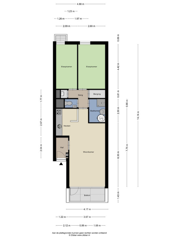 Appartement te koop: Lokerstraat 11B, Heerlen
