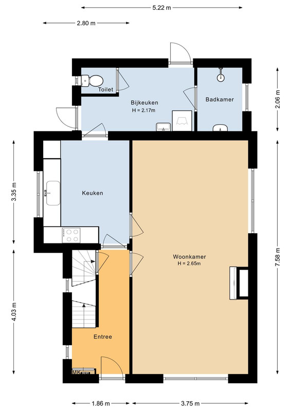 Vrijstaande woning te koop: Ruitersbaan 21, Roosteren