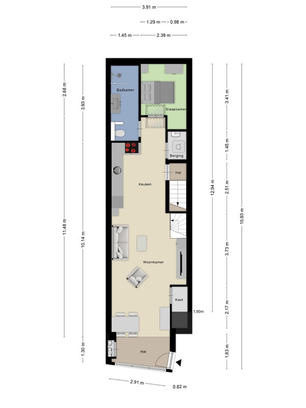 Appartement te koop: Bosstraat 17, Bergen Op Zoom