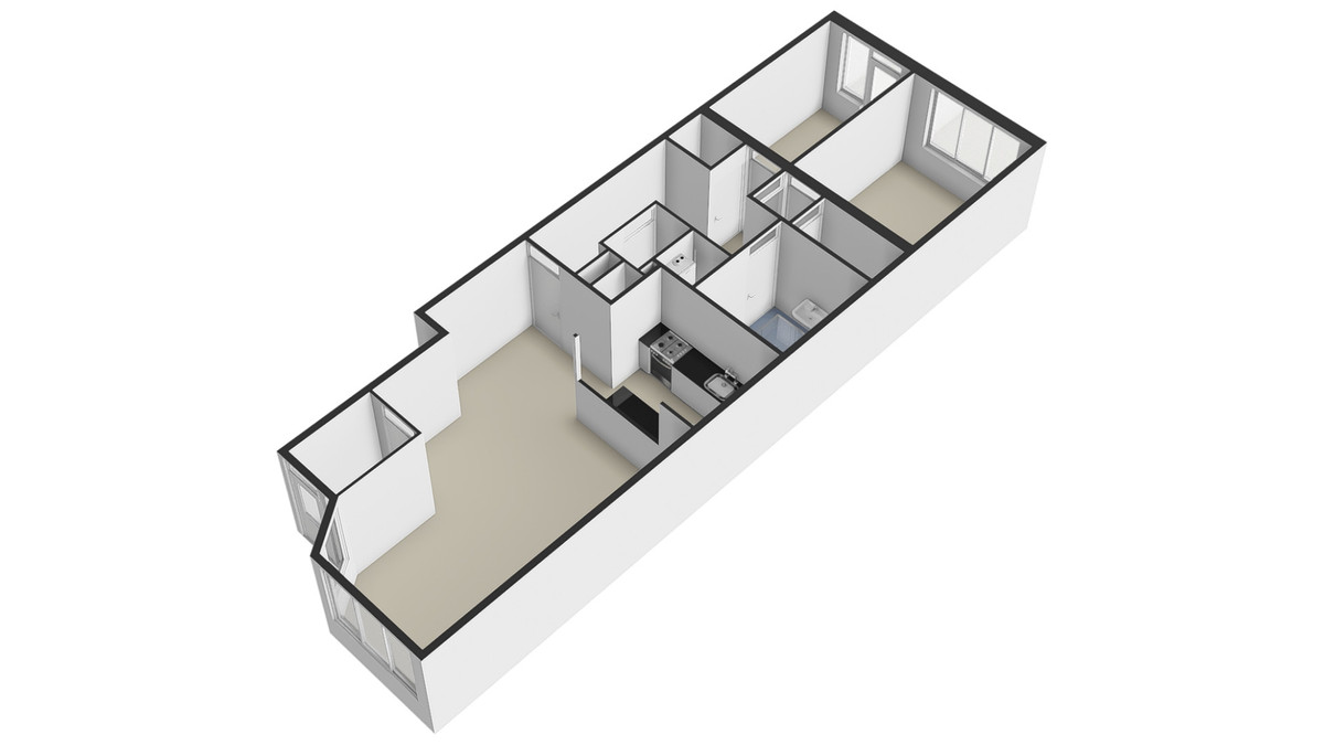 Appartement te koop: Maastrichter Grachtstraat 22A, Maastricht