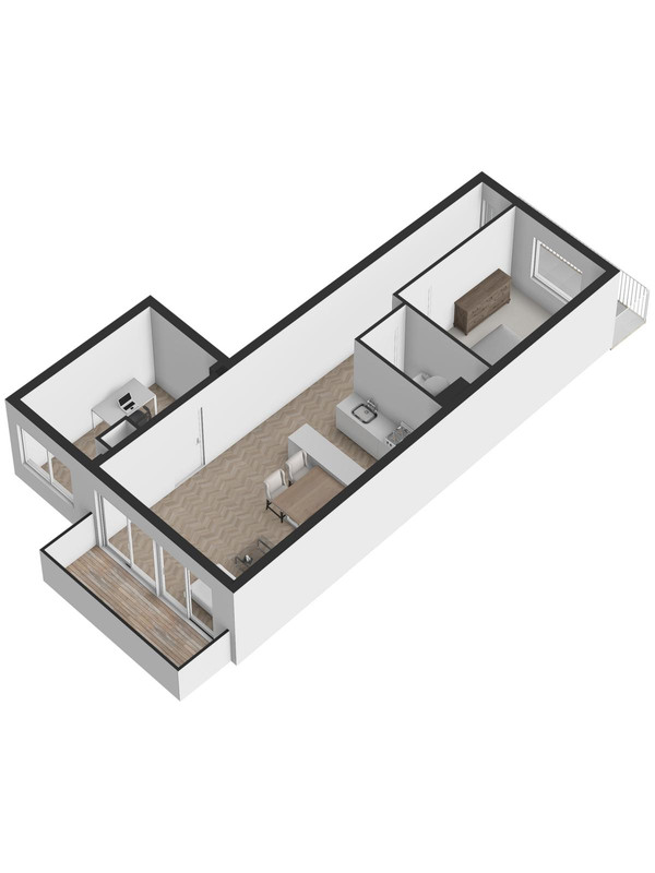 Appartement te koop: Dokter van Kleefstraat 28C, Maastricht