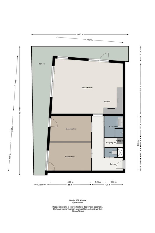 Appartement te koop: Boelijn 167, Almere