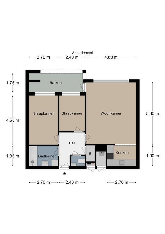 Appartement te koop: Blijdestein 42, Sittard