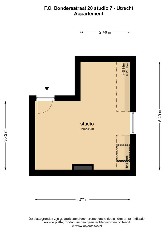 Tussenwoning te koop: F.C. Dondersstraat 20, Utrecht