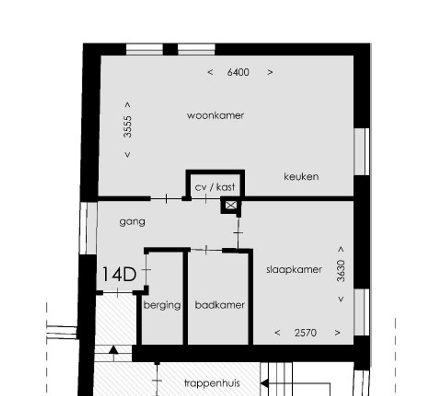 Appartement te huur: Abtstraat 14D, Maastricht