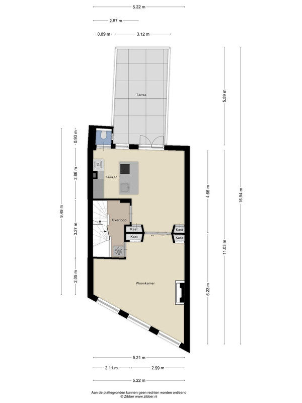 Appartement te koop: Gedempte Turfhaven 74A, Hoorn