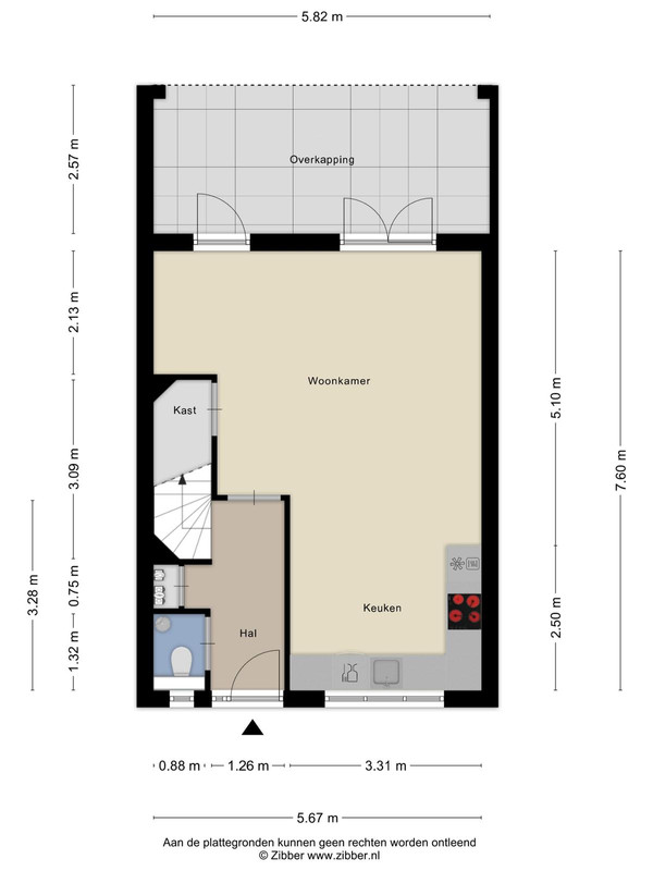 Tussenwoning te koop: Klaproos 6, Alphen