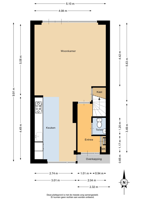 Tussenwoning te koop: Sterrenlaan 140, Waddinxveen