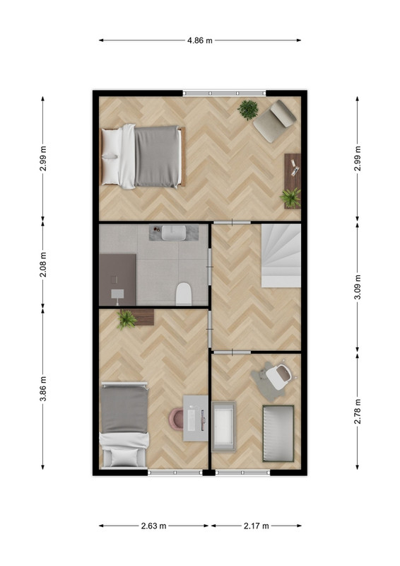 Tussenwoning te koop: de Windhond 9, Hellevoetsluis