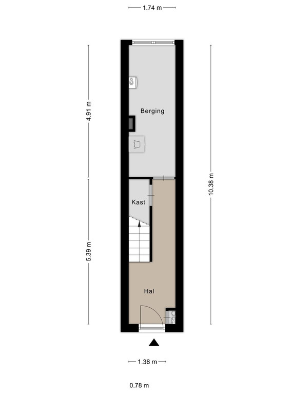 Tussenwoning te koop: Wassenaarstraat 5A, Bergen Op Zoom