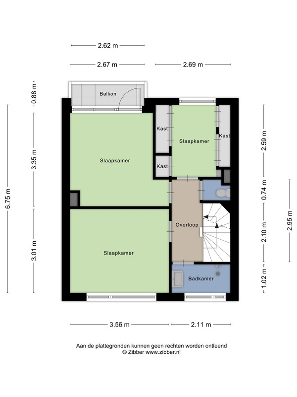 Tussenwoning te koop: Bernhardstraat 17, Zoeterwoude
