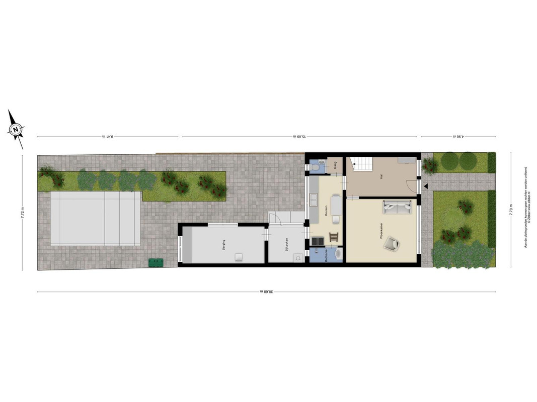 Tussenwoning te koop: Noordweg 37, Sint Philipsland