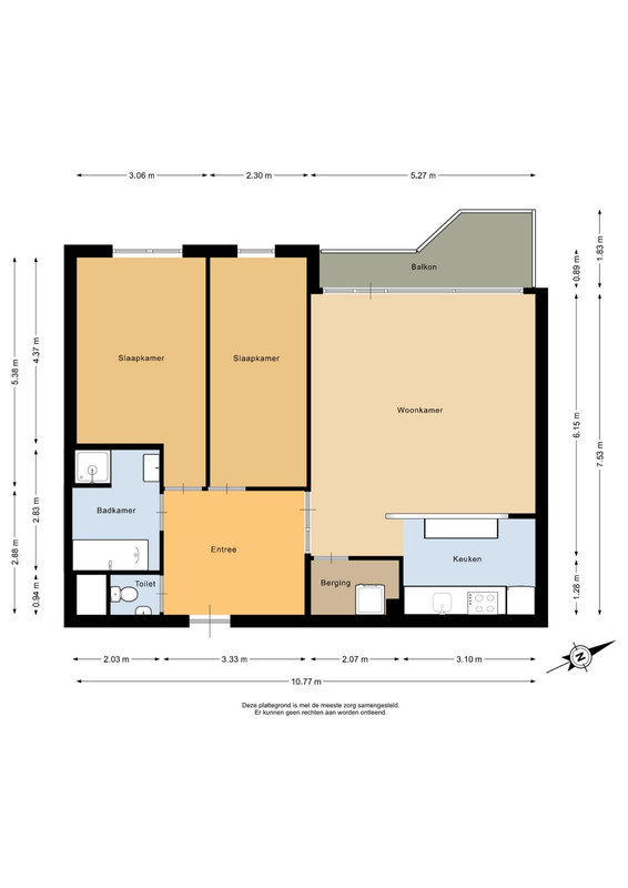 Appartement te koop: De Roskam 91, Venlo