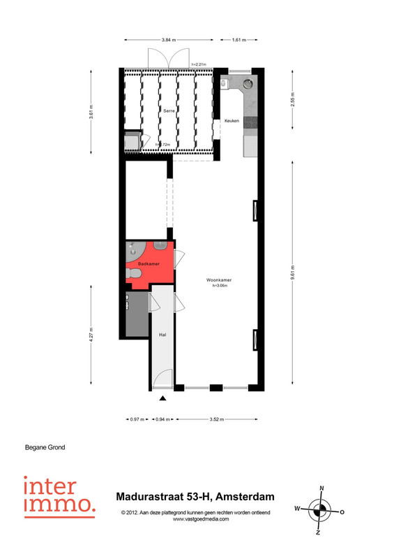 Appartement te koop: Madurastraat 53H, Amsterdam