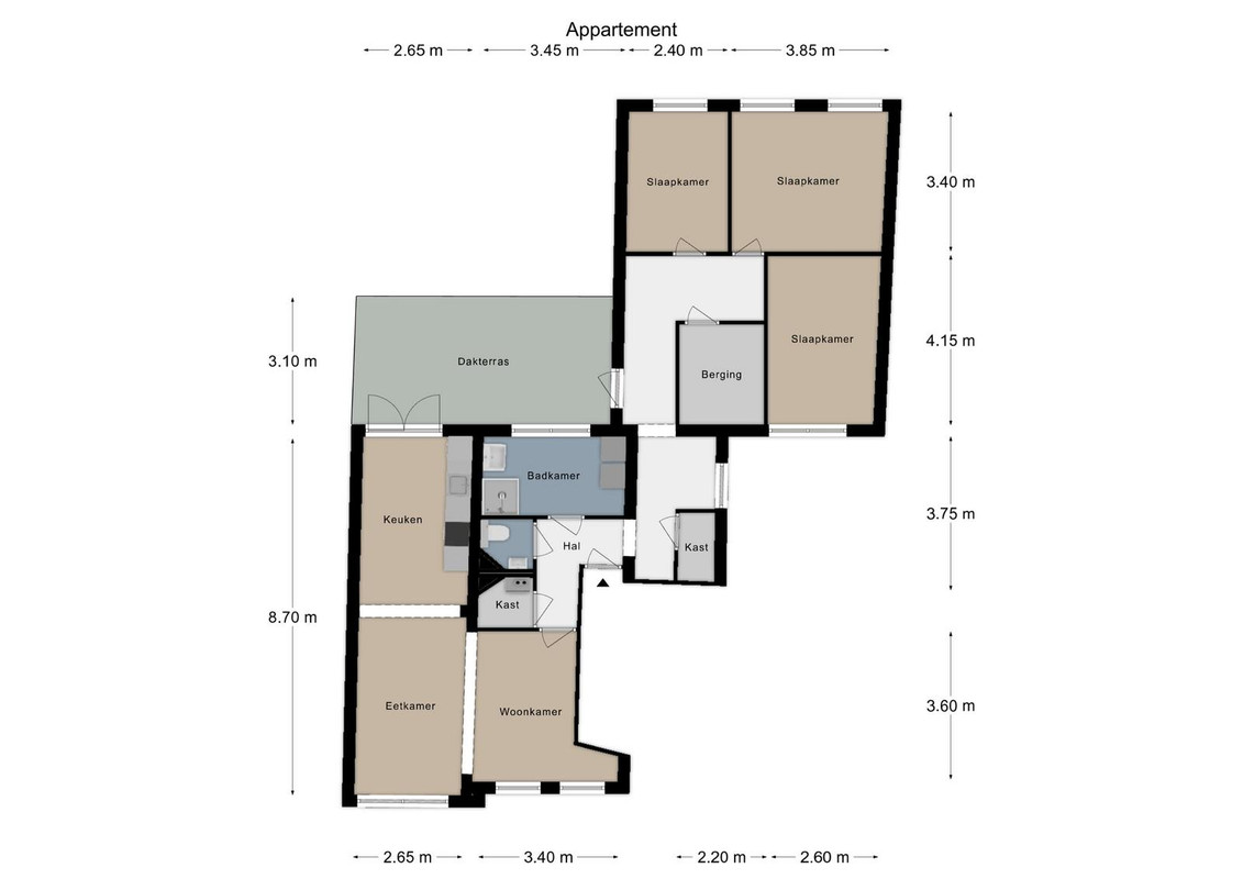 Appartement te koop: Rijksweg Centrum 50A, Geleen