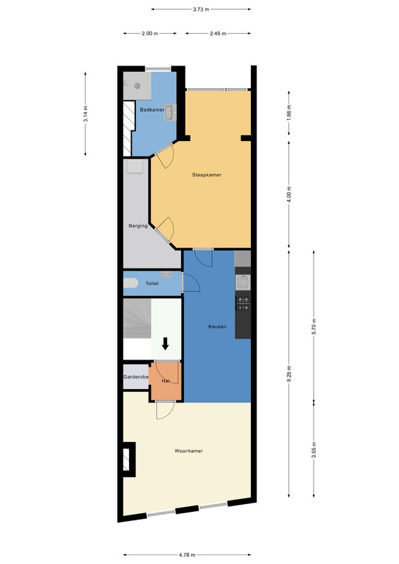 Appartement te koop: Benthuizerstraat 51B01, Rotterdam