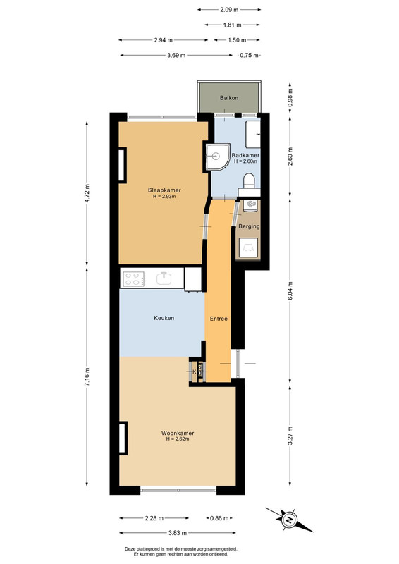Appartement te koop: Noorderhavenkade 153B, Rotterdam